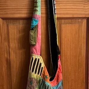 Colorful Patchwork Shoulder Bag